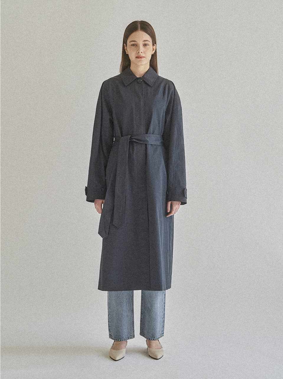 BERTNEY TRENCH COAT_NAVY