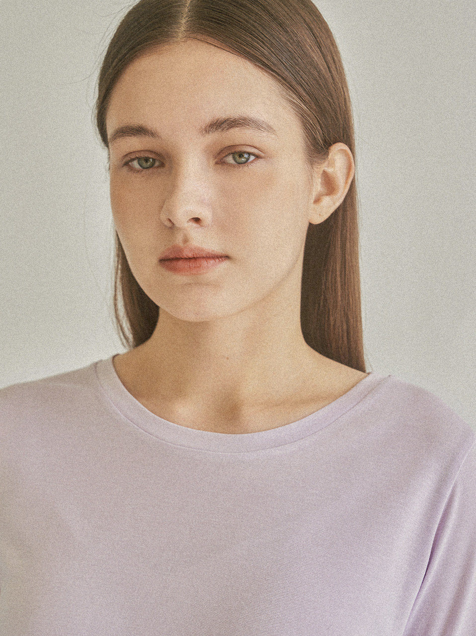 SOFT ROUND T-SHIRT_LAVENDER